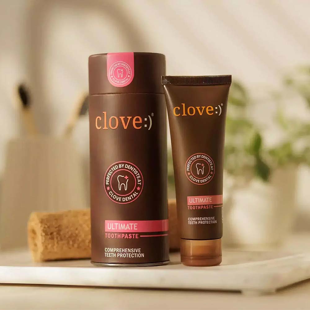 Clove Oral Care Ultimate Toothpaste | Cavity Protection | Teeth Whitening | Fresh Breath | Healthy Gums