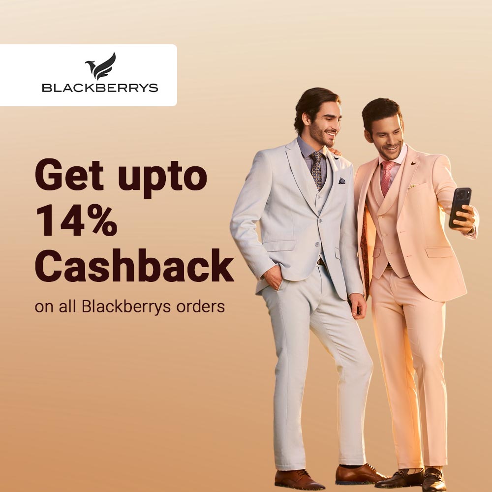 Premium menswear from Blackberrys featuring stylish shirts, trousers and suits designed for modern professionals and everyday elegance.