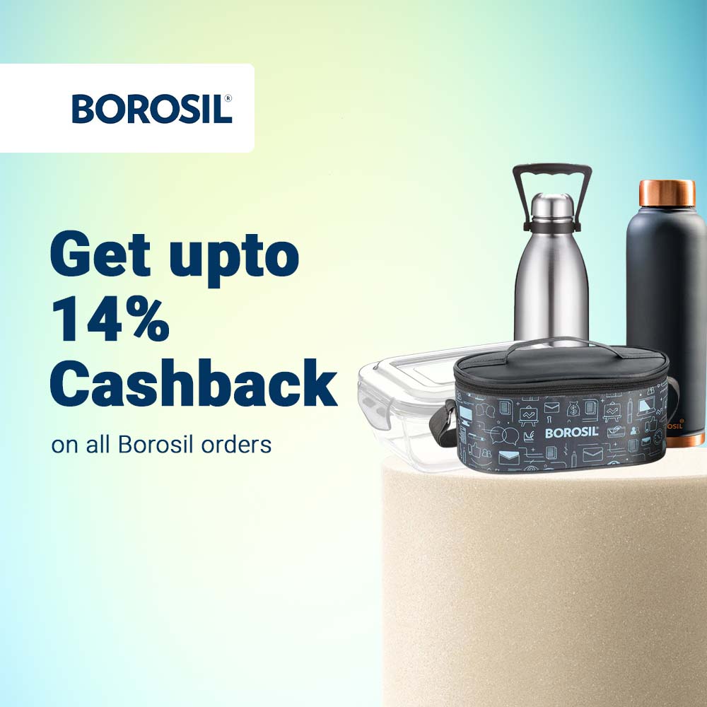 Borosil Glassware and Kitchen Essentials Heat Resistant Durable Premium Quality Bottles Cookware Storage Containers Perfect for Modern Homes