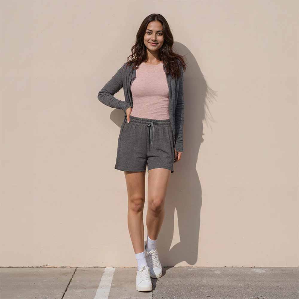 Blissclub AirMelt™ Shorts | Weightless Soft Fabric | High Rise Waistband | Stretchy Comfort Fit | Everyday Activewear