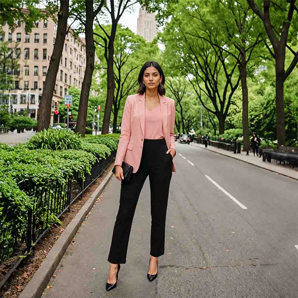 Blissclub AM:PM Cotton Straight Pants | Breathable CottonFlo Fabric | Stretchy Straight Fit | Invisible Zipper Pockets | Work to Workout